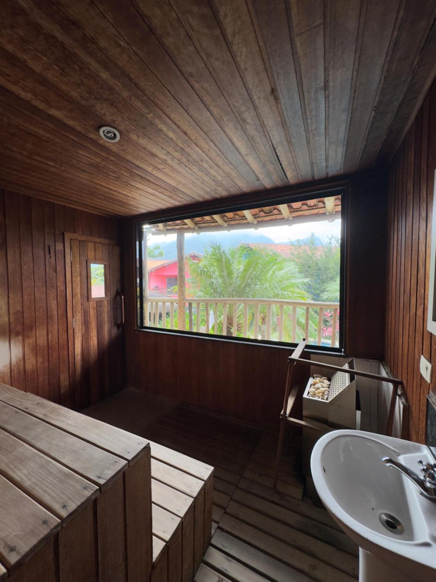 Pousada North Shore Maresias - 2 Quadras Da Praia - Casas De 2 Quartos - 80 M2 -2 Banheiros -Piscina Sauna - Estacion-Churrasq Privativa -Wifi Animais De Peq Porte Roupa De Cama E Banho Luaran gambar